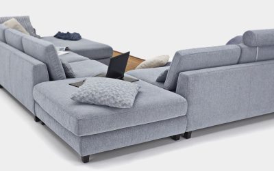 Sedežne garniture - SEDEŽNE GARNITURE - SOFO - Kakovostne sedežne garniture 10 Ko prostor šteje: sedežne garniture z vgrajenimi predali kot pametna rešitev sodobnega doma